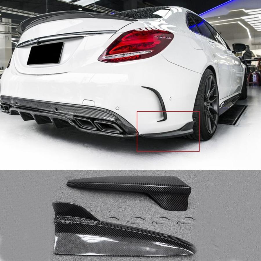 外装パーツ メルセデス ベンツcクラス W5 カーボンエアロ リアサイドスカート Amg M チャンムーオンラインストア 通販 Yahoo ショッピング