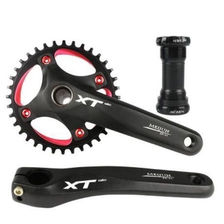 クランクセット 104bcd シングルスピード Mtb バイクチェーンホイール 下部 クランクキット M チャンムーオンラインストア 通販 Yahoo ショッピング