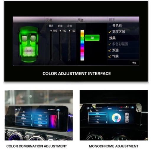 補助照明 イルミネーション メルセデス ベンツ W213 エアコン ルーバー 64色 アンビエントライト 周囲光 M チャンムーオンラインストア 通販 Yahoo ショッピング