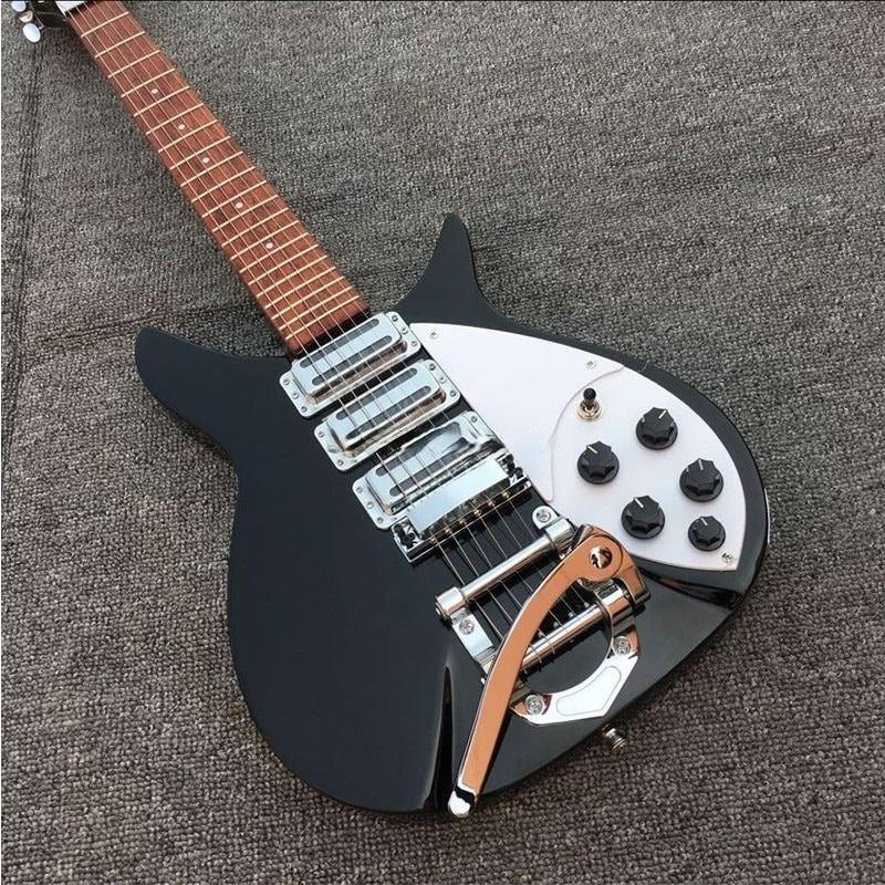 最終決算 エレキギター ホワイト 保護プラ ブラック 【最新入荷】 ギター 3ピース ピックアップ エレクトリックギター