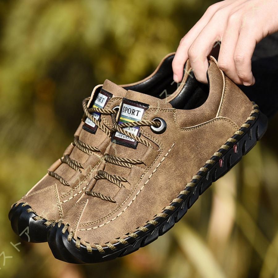 カジュアルシューズ メンズ 蒸れない スニーカー アウトドアシューズ 疲れない ウォーキングシューズ 運転用 スポーツ 軽量 通気 オシャレ 滑り止め 登山靴 96 Off