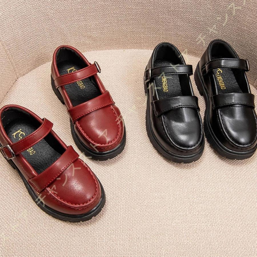 フォーマルシューズ 女の子 子供靴 ドレスシューズ 本革 レザー ラウンドトゥ 無地 ソフトクッション 入学式 結婚式 発表会 プレゼント 演奏会 仮装 セール開催中最短即日発送