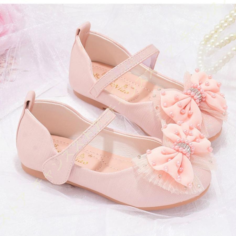 送料無料 フォーマルシューズ 子供 おしゃれ ピアノ発表会靴 女の子 白 子供フォーマル靴