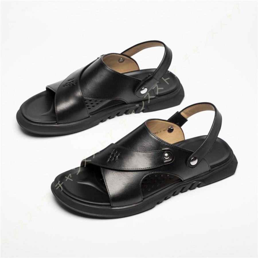 有名なブランド ビーチ 本革 高級サンダル 厚底 メンズ ビーチサンダル サンダル 本革 高級サンダル 厚底 メンズ ビーチサンダル サンダル スポーツ フィット 抜群 2way ビーチサンダル ビジネスサンダル スリッポン オープントゥ サンダル Yasas Store