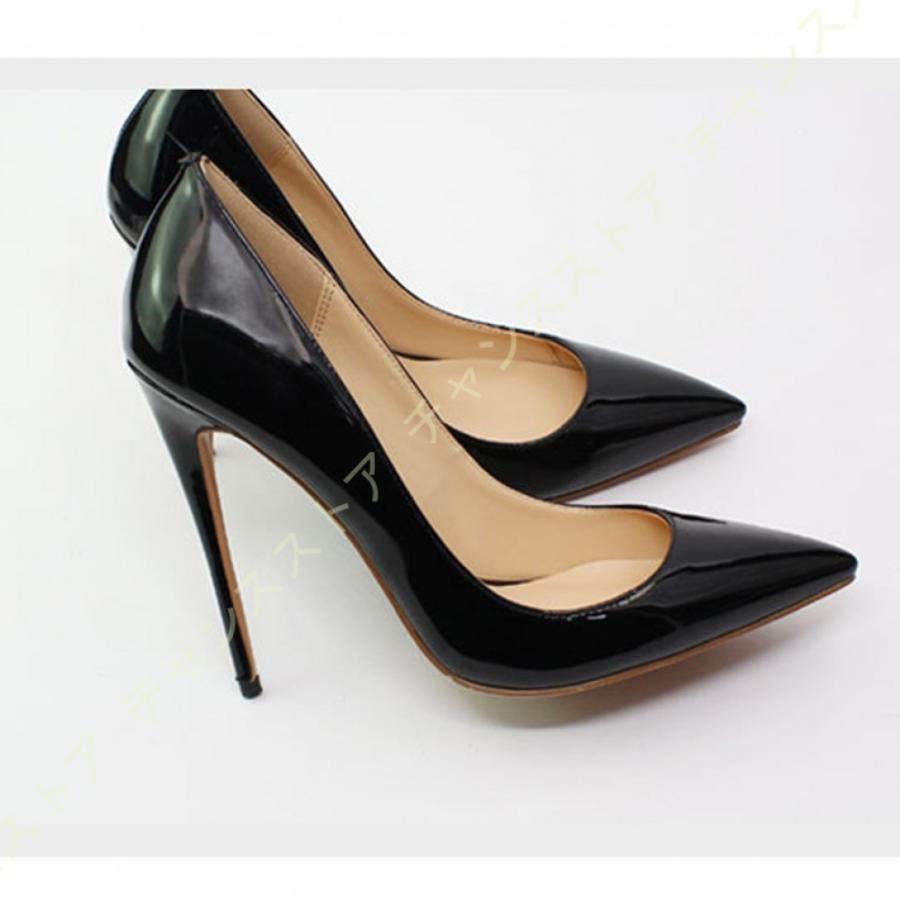 パンプス 歩きやすい ハイヒール 12cmヒール ヒールパンプス ポインテッドトゥ ピンヒール セクシー 高級感 シューズ 忘年会 ドレス 花嫁用 黒 白 カーキ 179 Xhw Ncb13 チャンスストア 通販 Yahoo ショッピング