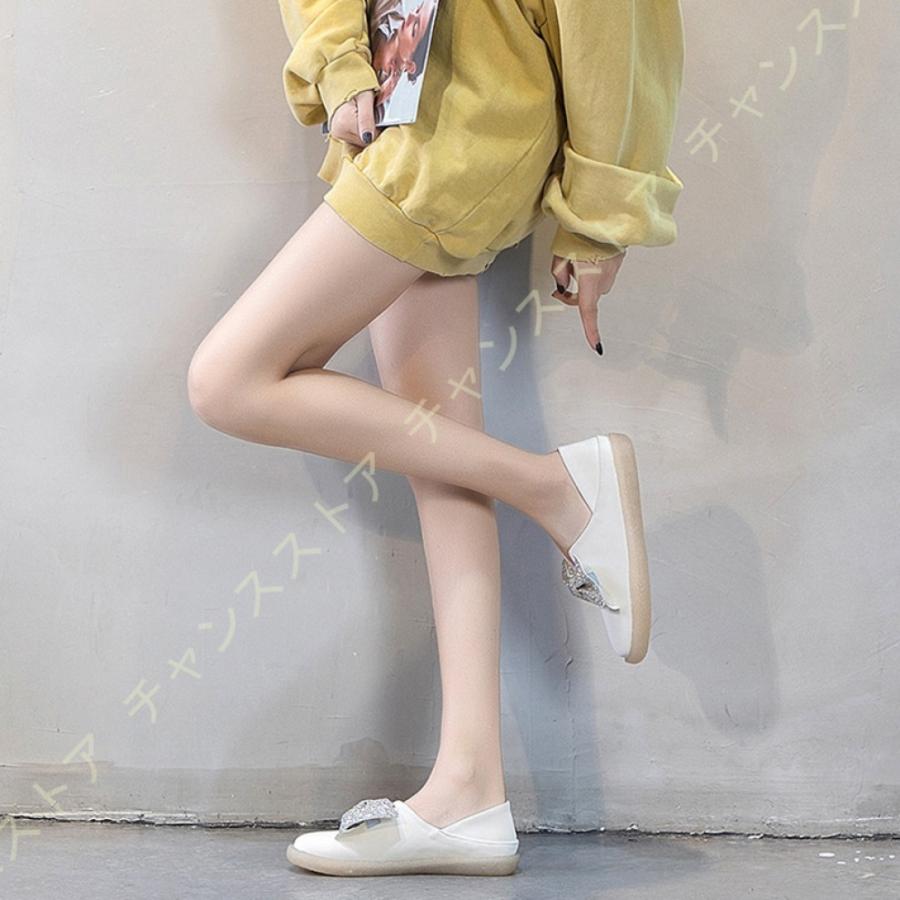 12月スーパーsale 15 Off ローファー レザー カジュアル クッション 白 ラウンドトゥ 前厚 かかとが踏める レディース スニーカー 蝶結び 通勤 通学 ローヒール 厚底 学生 女子 スニーカー サイズ 23 5cm