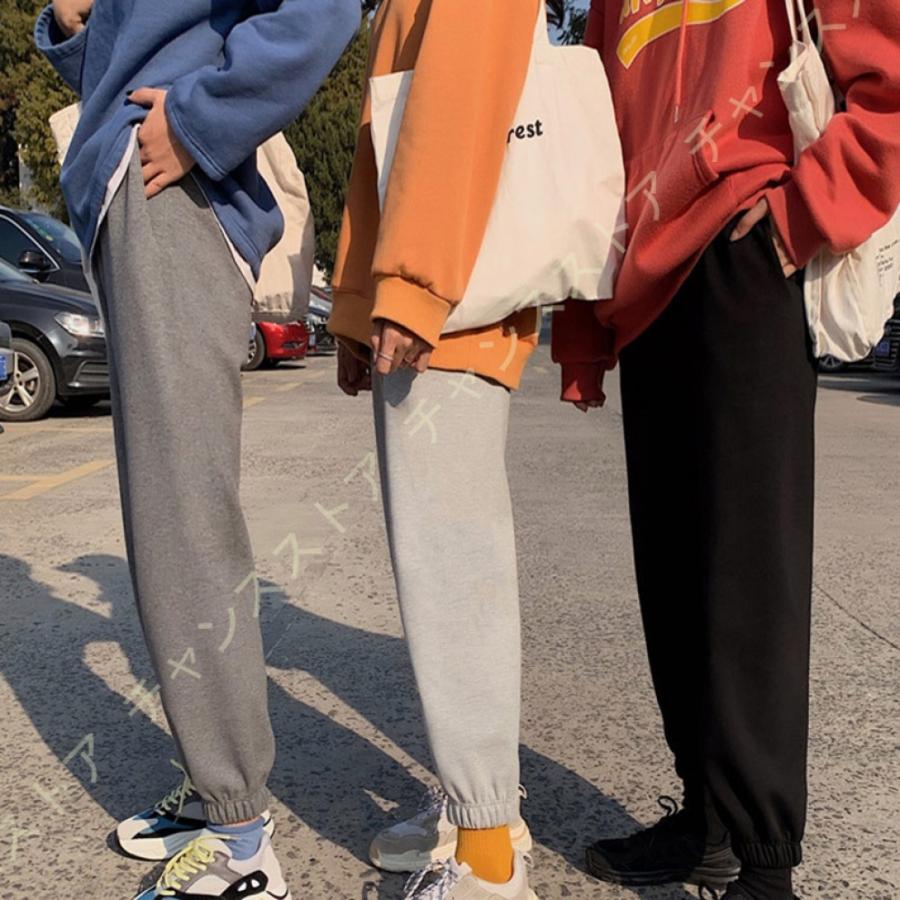 ジョガーパンツ レディース 裏起毛 スウェットパンツ 美脚 冬 厚手 ゆったり トラックパンツ 裏起毛パンツ