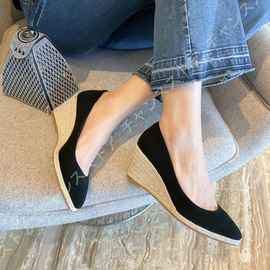 格安人気 ウェッジソール サンダル ポインテッドトゥ パンプス ウエッジヒール レディース 夏 靴 幅広 大きいサイズ 厚底パンプス ウエッジサンダル 歩きやすい 24v 8v4 Ydx715 チャンスストア 通販 Yahoo ショッピング 新発売の Www Ladislexia Net