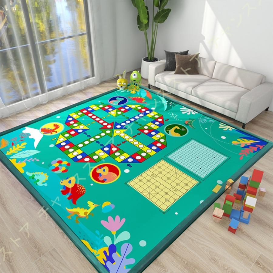 値下げ キッズラグ 洗える 子供部屋 遊びマット 道路 知育マット キッズラグ 洗える 子供部屋 遊びマット 知育マット 親子ゲーム 正方形 子供マット 子供喜ぶラグ プレイルーム 知育玩具 厚手 防音 遊べる 幼稚園 道路 家具 インテリア International Moduling Com