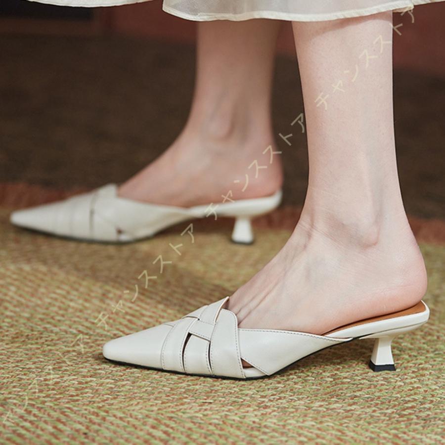 年最新海外 ピンヒール サンダル ハイヒール ヒール 4 5cm かかとなし ミュール 美脚 痛くない 歩きやすい すべり止め ミュールサンダル レディース ポインテッド 3n4 Zn0 Mxl114 チャンスストア 通販 Yahoo ショッピング 輝く高品質な
