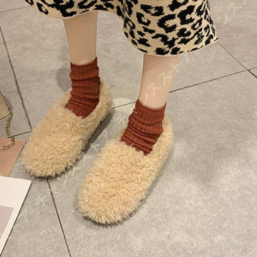 売れ筋がひクリスマスプレゼント ファー 婦人靴 モカシンシューズ シューズ ローヒール フラット 靴 大人 ローファー ボア レディース モカシン あったか 裏起毛 無地 かわいいローファー 美脚 ローファー サイズ 22 0cm Sustentec Com Br