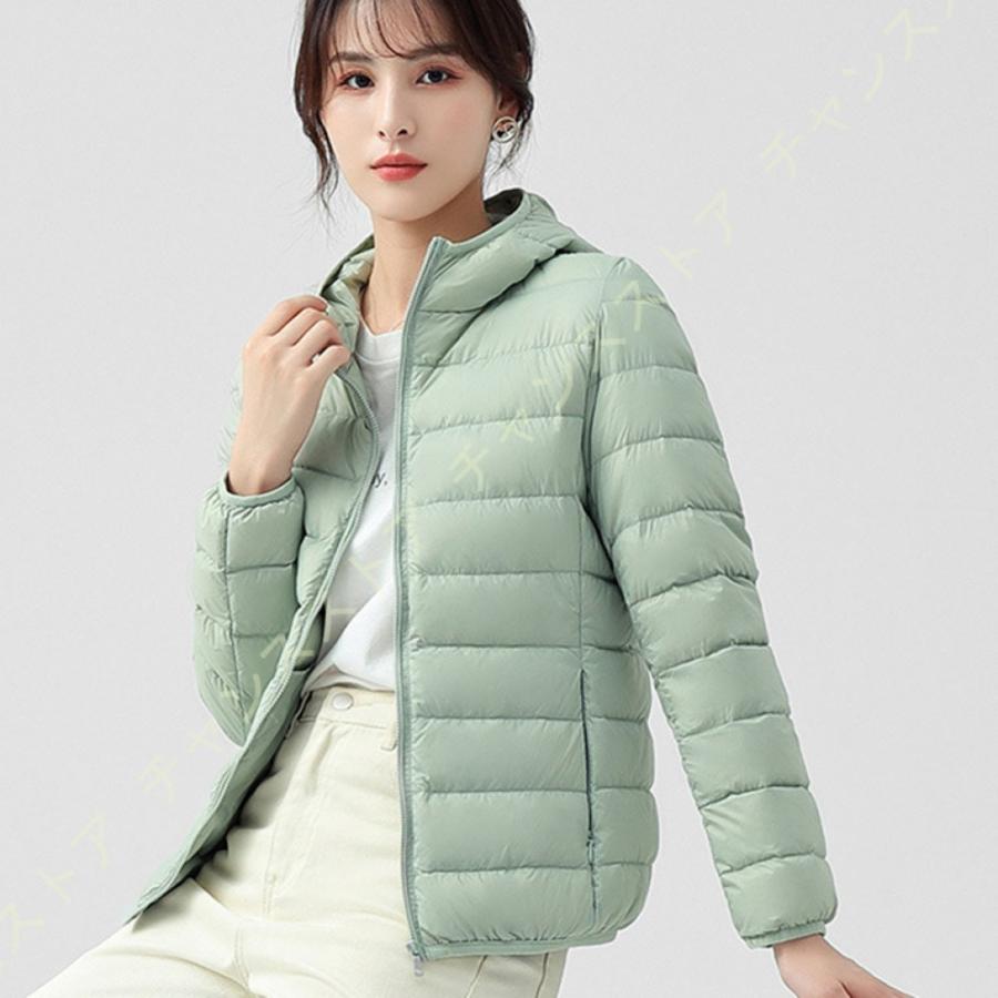 ダウンコート レディース ダウンジャケット ショートダウン 秋冬アウター ミセス きれいめ 大きいサイズ 50代 40代 30代 女性 ジッパー おしゃれ 防寒 上品 Keser No