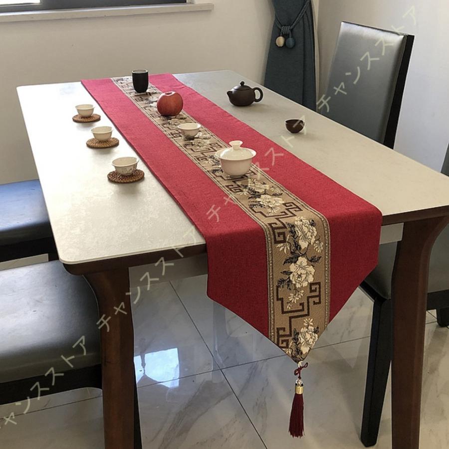 テーブルランナー 赤 クリスマス おしゃれ 花柄 タッセル付き テーブルクロス モダン 北欧 中華風 ベッドランナー エスニック お正月 耐熱 誕生日 プレゼント 4o4 04r Poz122 チャンスストア 通販 Yahoo ショッピング