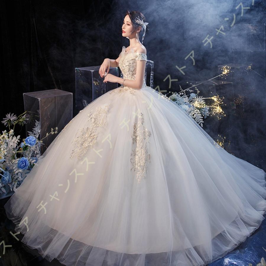 世界的に有名な 結婚式 二次会 袖なし ドレス ロング丈 パーティードレス イベント パーティー 二次会 結婚式 編み上げ 花嫁ドレス レース 大きいサイズ ウエディングドレス プリンセスライン サイズ M Www Forumespirita Net