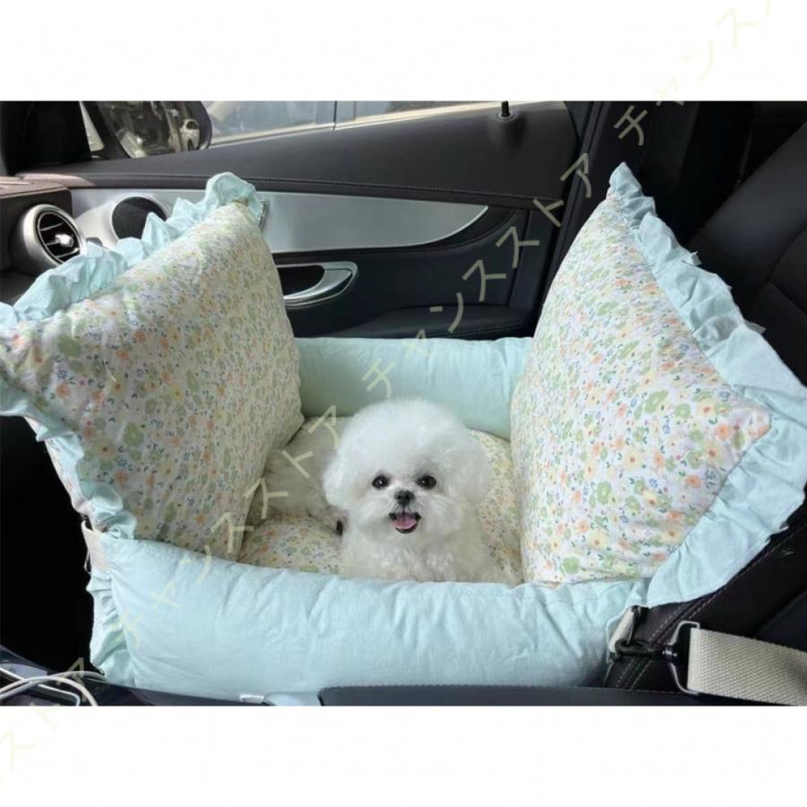 お姫系ペットベッド 車用 ペット用ドライブボックス ドライブベッド 犬 小型犬 大型犬 多頭 犬のドライブベッド ペット用ドライブシート 車用ペットシート 小型犬