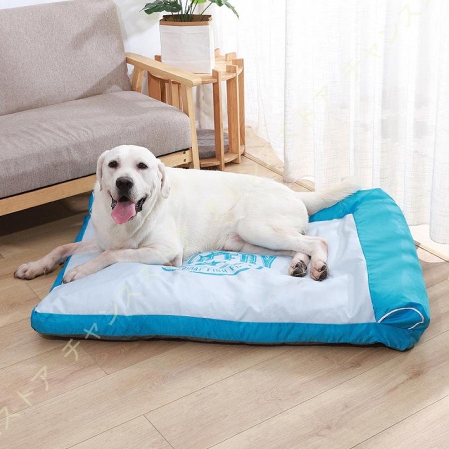 ペットベッド ペットソファー 猫 ベッド 犬 ベッド 夏用 通気性いい オールシーズンで使える キャットベッド 滑り止め 取り外し可能 洗濯可能