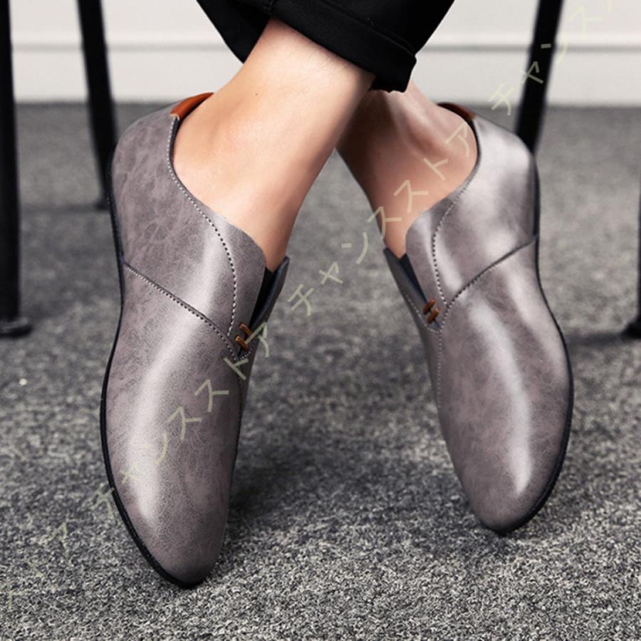 でおすすめアイテム メンズ ドライビングシューズ 茶色 ヴィンテージ 履きやすい 革靴 ローファー スリッポン 軽量 通気性 防滑 デッキシューズ モカシン 紳士靴 紐なし Miamiadschool Danielmall Com