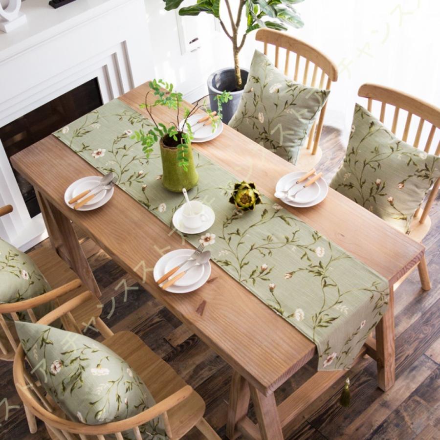 新着商品 テーブルランナー 食卓 布 クロス 花柄 おしゃれ 汚れ防止 テーブル小物 北欧 テーブル センター タッセル付き テーブルランナー センタークロス 北欧 モダン 独創的 Turningheadskennel Com