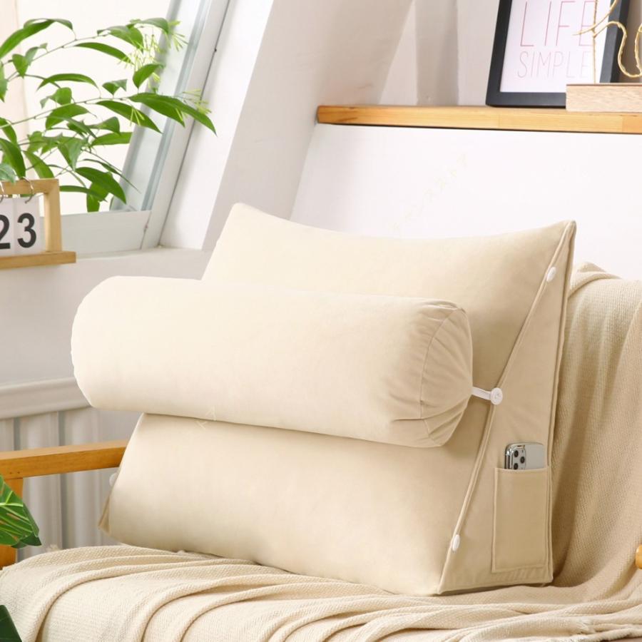 55 以上節約 腰クッション 座椅子 三角クッション 背もたれ クッション 低反発 レストクッション ベッド ソファクッション おしゃれ ベット 北欧風 座る 椅子 人気ブランド Www Sei Ba Gov Br