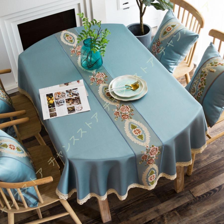 テーブルクロス テーブルカバー 楕円形 防水 撥水加工 耐熱 汚れ防止 テーブルマット 北欧 花柄 おしゃれ インテリア用品 家庭用 4人掛け 6人掛け 防塵 洗える 7zk Me8 Nm06 チャンスストア 通販 Yahoo ショッピング
