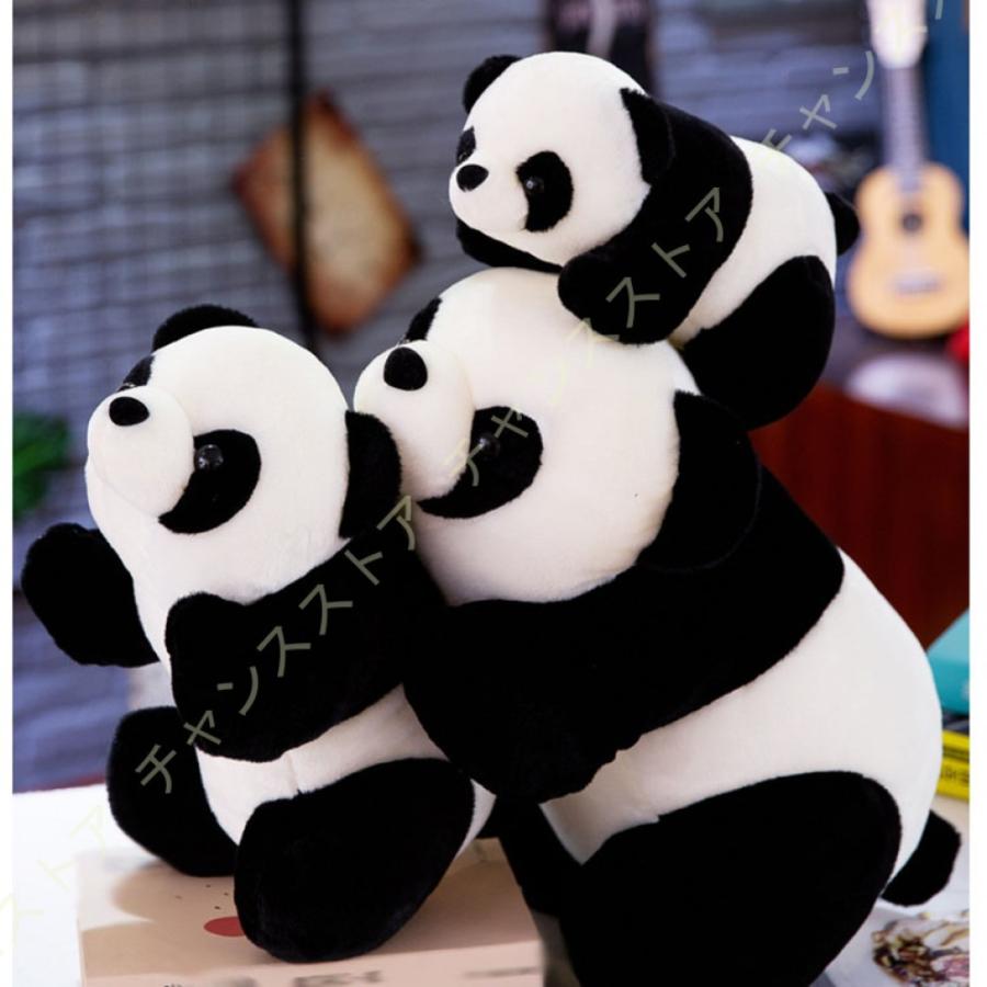パンダ ぬいぐるみ 抱き枕 パンダおもちゃ 萌え萌え 柔らかい パンダ人形 可愛い ふわふわ 癒し系 縫い包み 快適 ホーム オフィス ソファー 女の子 男の子 華麗