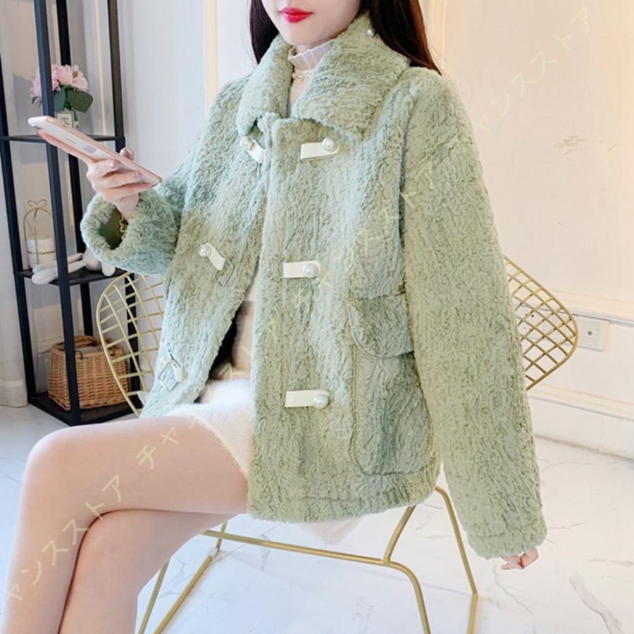 安心の定価販売】 ボアコート レディース ボアジャケット カジュアル 