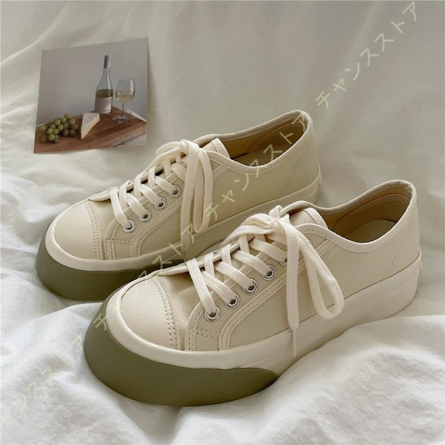 スニーカー レディース 厚底スニーカー 厚底靴 ウォーキング シューズ カジュアルシューズ 可愛い 美脚 身長 レースアップ ローカット ヒールアップ 軽量 Nhvrnxbhy6 E Avisa No