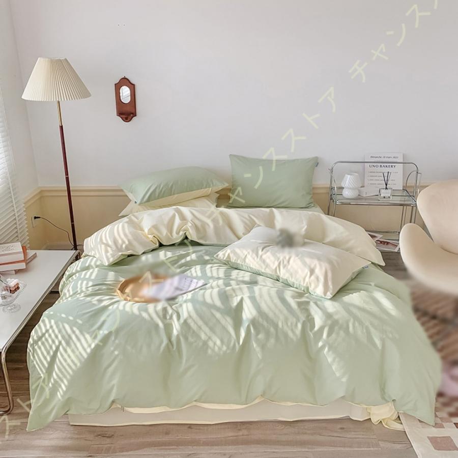 注目ブランド 掛け布団カバー シングル セミダブル ダブル 綿100 ピーチスキン加工 防ダニ 高級