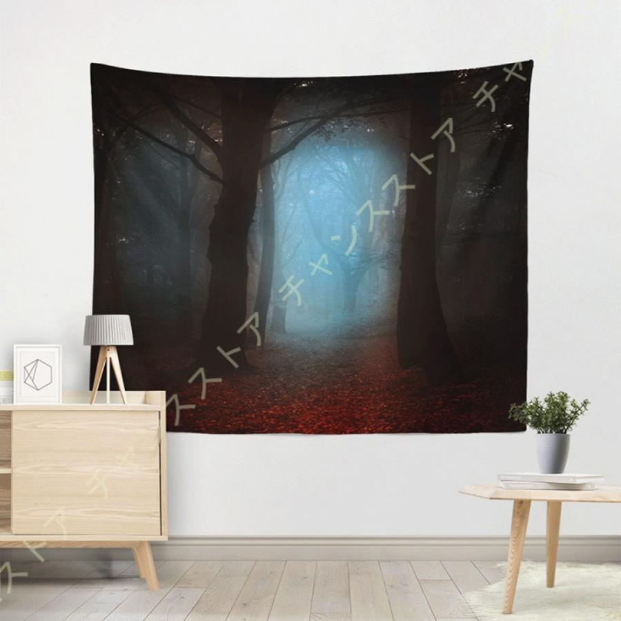 人気激安 日光 森のタペストリー 景観タペストリー タペストリー リラックス 背景布 ビデオ会議 間仕切り 景色 人気のお祝い 緑 リビングルーム 霧 フラワー 森林 タペストリー カラー Dgm5 Power E Ru