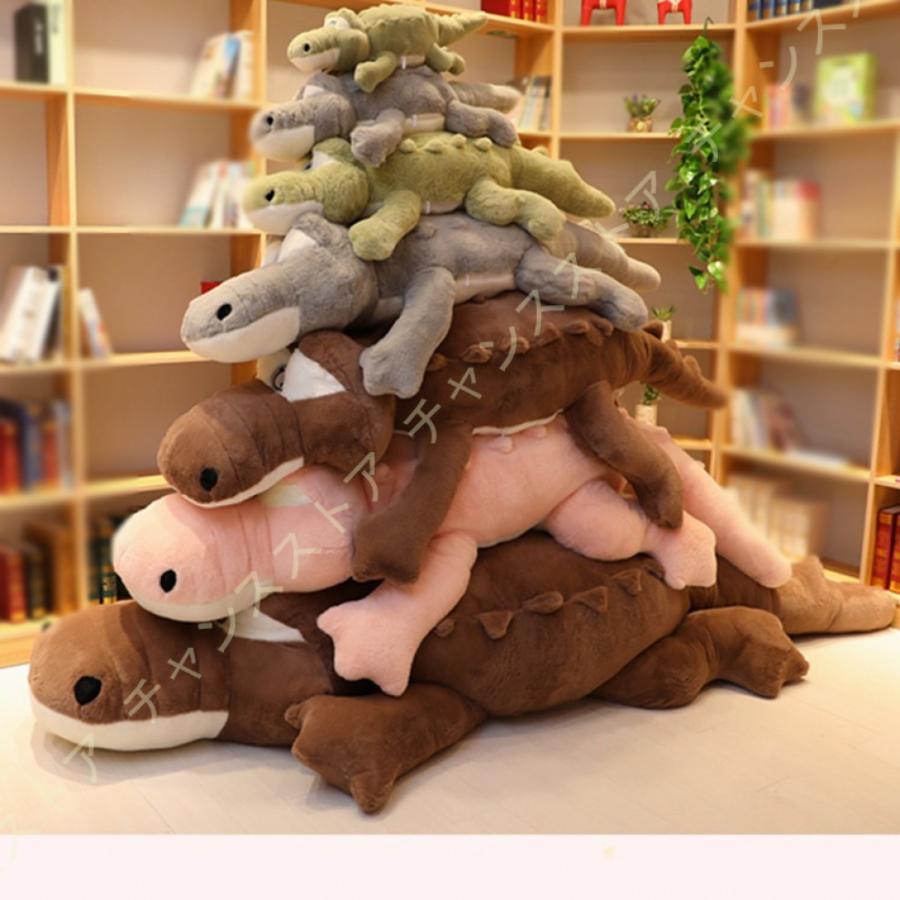 動物 ぬいぐるみ 大きい ワニ ロングクション 添い寝まくら 抱きまくら リアル ふわふわ おしゃれ かわいい 低反発 背当て クッション 萌え萌え 横向き寝 寝具 日本製