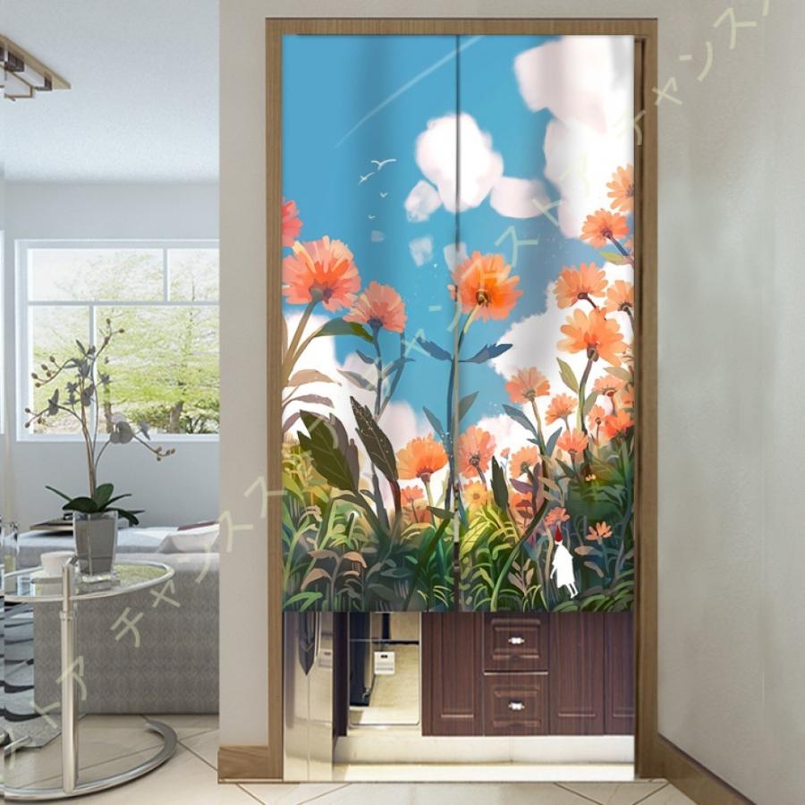 のれん 北欧 おしゃれ ロング丈 間仕切り カーテン 目隠し モダン シャワーカーテン 可愛い 長め ロング 北欧 洗える 和風 本棚 のれん 遮光 暖簾 プリント 柄 4 Tly Neh02 チャンスストア 通販 Yahoo ショッピング