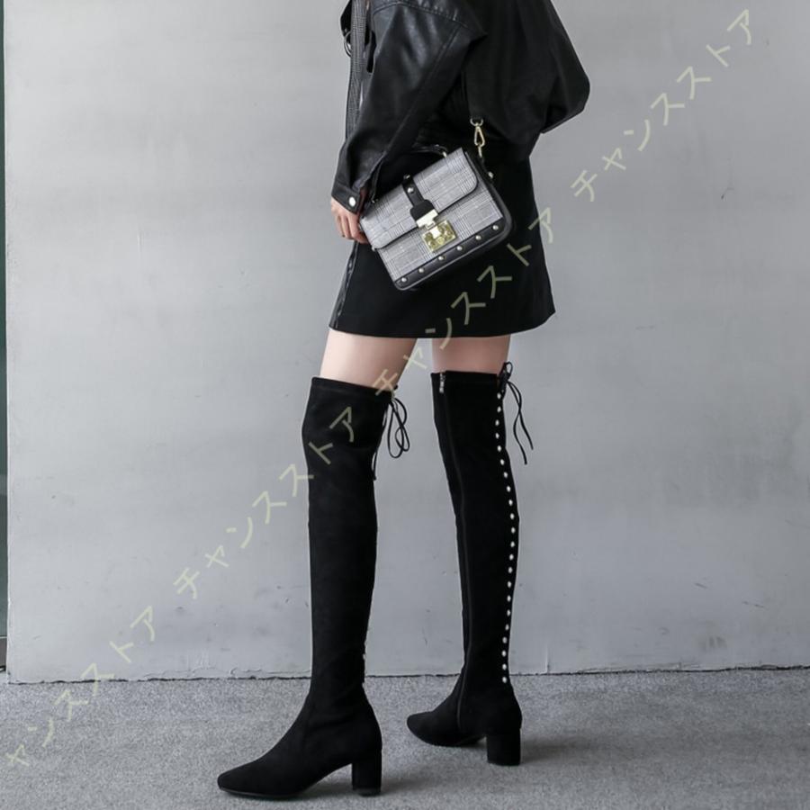 工場直送 ロングブーツ ニーハイブーツ レディース スリム 美脚 太ヒール ハイヒール トレンド 軽量 シンプル 高筒ブーツ ファッション サイドジップ 低反発 格安人気 Cantinhoalgarvio Com