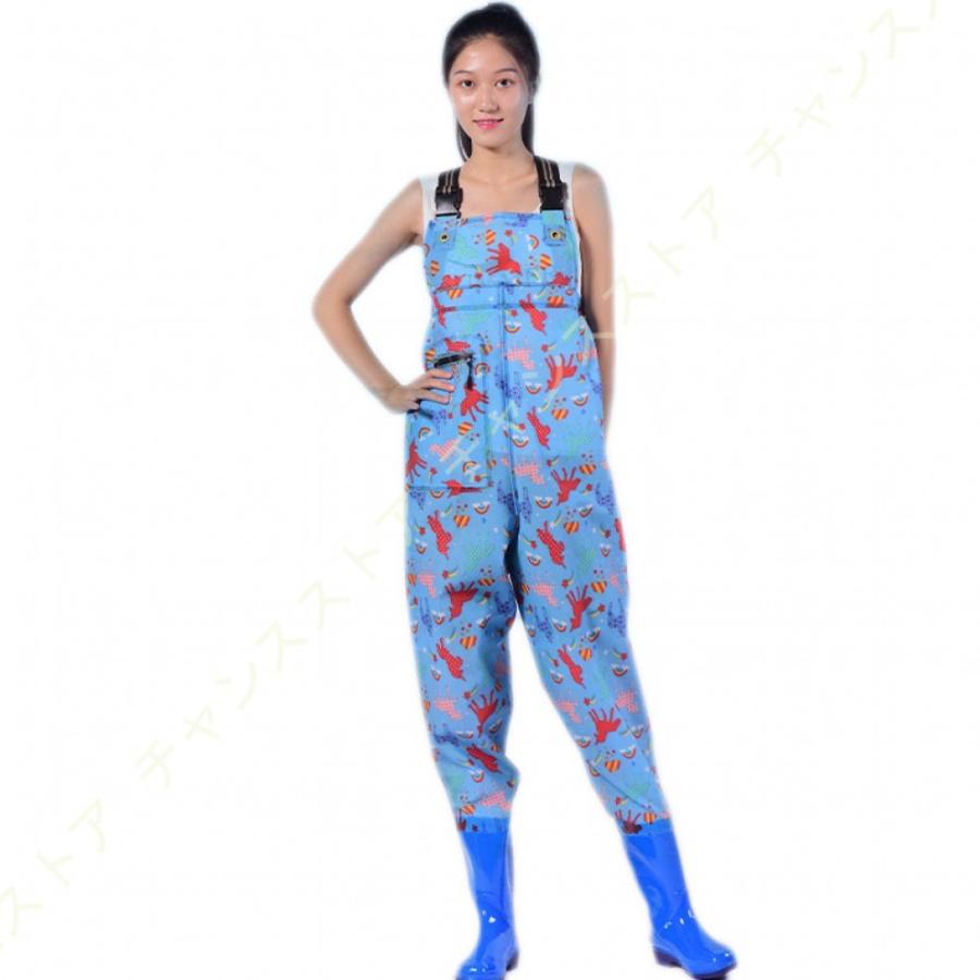 ウェーダー 釣り チェストハイ フィッシングウェーダー長靴胴長 防水ズボン 田植え 漁業 簡単着脱 調節可能ショルダーベルト 売れ筋 魚市場 水場仕事 強力防水 雪かき