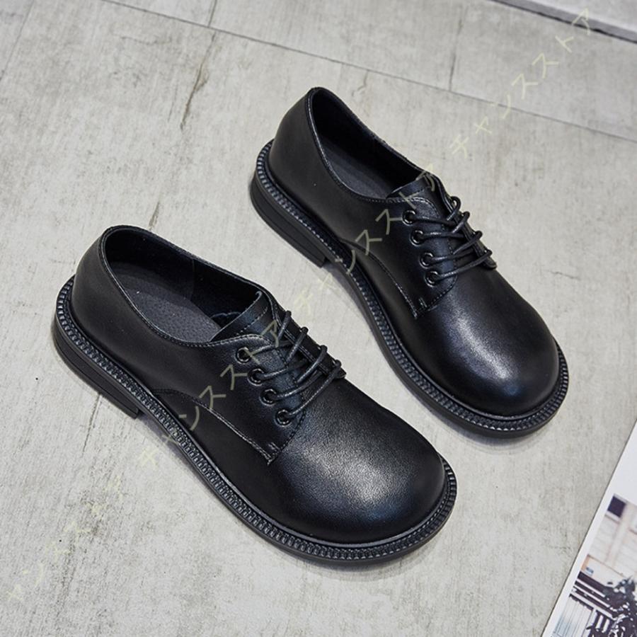 売りファッション 紐靴 レディース オックスフォードシューズ レースアップ ドレスシューズ 黒 3cmヒール カジュアルシューズ レースアップシューズ おじ靴 太ヒール 痛くない メール便送料無料 Superavila Com