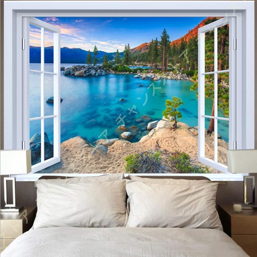 海 インテリア タペストリー 海 夏 南国 季節 風景 ビーチ ハワイ 窓 だまし絵 西海岸 アメリカ きれい さわやか 癒し おしゃれ ポスター グッズ 物 L3g Ypz Gu259 チャンスストア 通販 Yahoo ショッピング