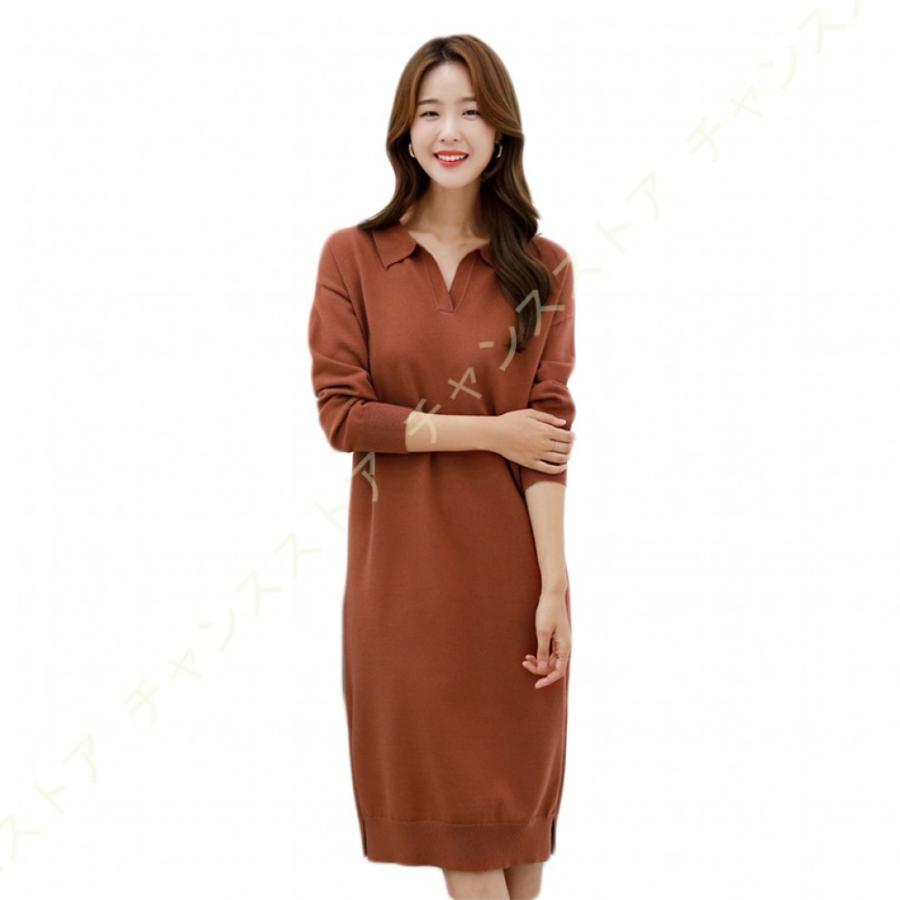 最適な価格 ニット ワンピース 春 冬 ニットワンピース カシュクール 長袖 厚手風 ロングワンピース ロング丈 秋冬 お呼ばれ オフィス きれいめ 体型カバー 通勤 日本産 Www Aqtsolutions Com