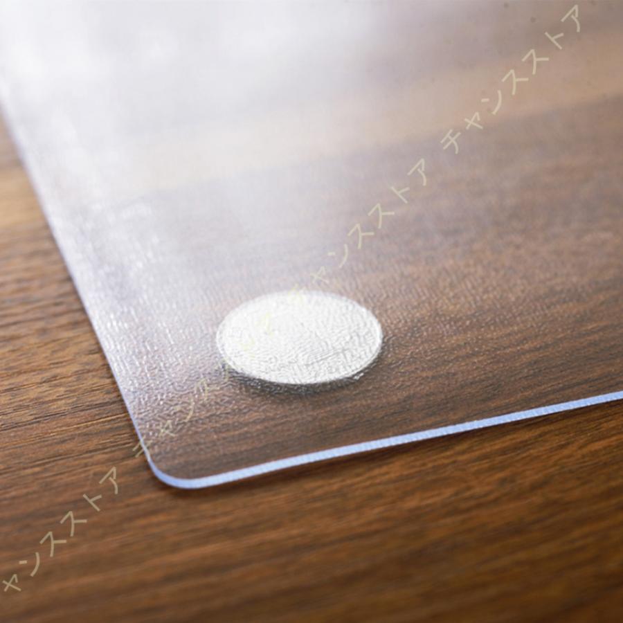 テーブルマット テーブルクロス 透明ビニールシート 光沢 透明フィルム 厚さ2mm テーブルフィルム 耐熱 防水 デスクマット 汚れ防止 家具