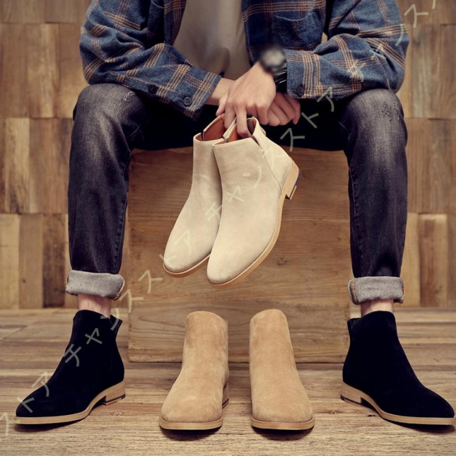 9006円 おすすめ ショートブーツ メンズ ブーツ ショート ビジネスブーツ バックジップ カジュアル 革靴 皮靴 紳士靴 男性の 結婚式 新郎 冠婚葬祭 ブラック 黒 レザーブーツ