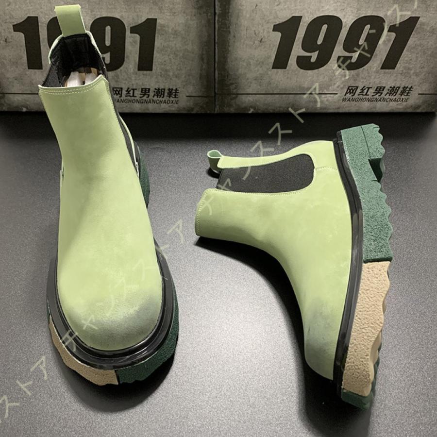 メール便なら送料無料 サイドゴアブーツ ブーツ メンズ サイドゴアブーツ チェルシーブーツ ワークブーツ 靴 ベージュ ブラック ブラウン 黒 お兄系 オラオラ系 ワークブーツ 高級 72時間限定タイムセール A3male Com