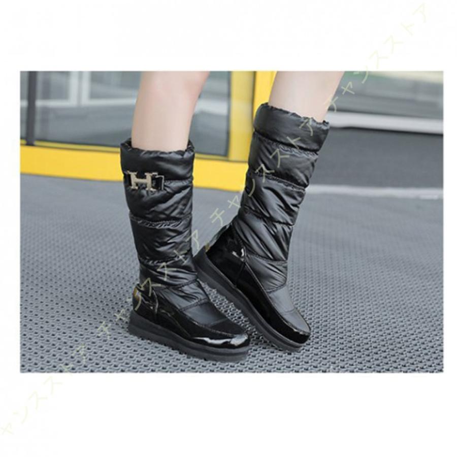 防水 防寒 スノーブーツ 黒 ミドル 北海道 冬靴 雪道 防滑 レディース ブーツ 婦人靴 アウトドア レディース スパイク ブーツ レディースシューズ ブーツ 防水 Ow4 161 8dplf チャンスストア 通販 Yahoo ショッピング