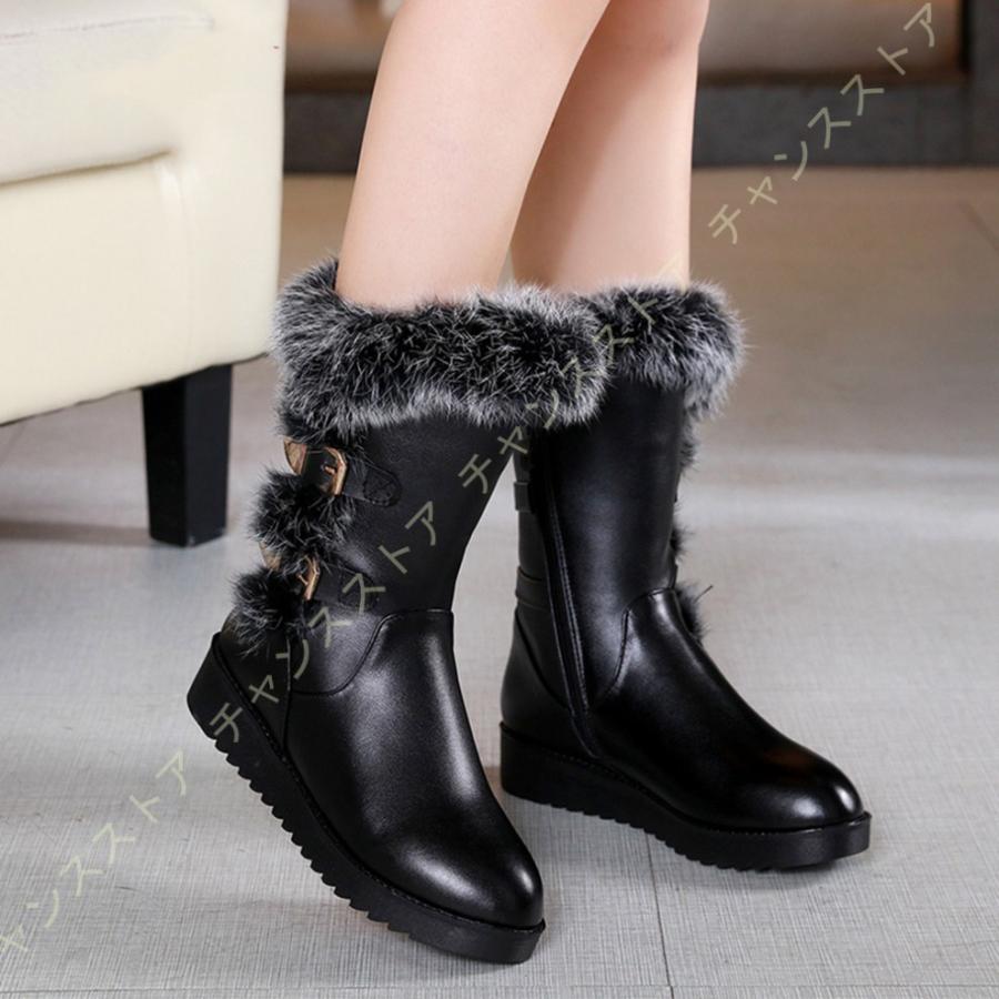 21年レディースファッション福袋特集 ジッパー レディース スノーシューズ ロングブーツ ロングブーツ 雪靴 カジュアル 裏起毛 スエード ウィンターブーツ 3cmヒール 防寒ブーツ スノーブーツ 防寒防滑防水 ジッパー レディース スノーシューズ シューズ