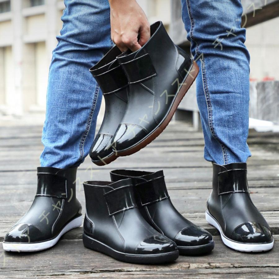 レインしゅーず 靴 メンズ 雨靴 防水 抗菌 滑り止め シンプル デザイン 防水ブーツ Pvc かっこいい おしゃれ 梅雨対策 履きやすい 超軽量 快適 ショート丈 Zvwhrvurwj メンズファッション Rdigitalmart Com