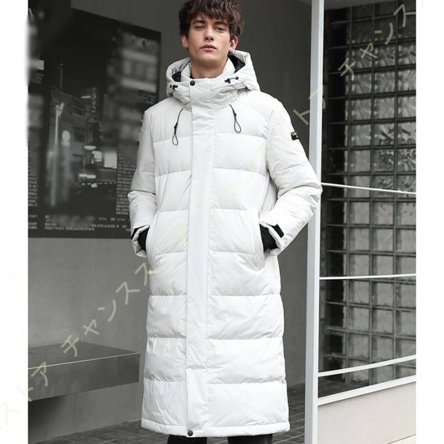ダウンコート ダウン 超ロング 大きいサイズ メンズ ビジネス ダウンジャケット ロング丈 厚手 ロングコート フード付き 大きいサイズ ベンチコート 冬服 暖か Thp 7gt Nf262 チャンスストア 通販 Yahoo ショッピング
