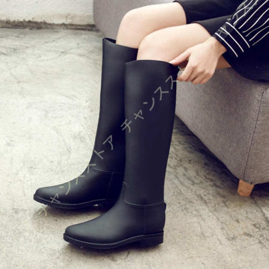 完全防水 Pvc レインブーツ レディース ロング スノーブーツ 防水 防寒 雪 靴 滑らない 長靴 滑り止め スノーシューズ 雪道 ロングブーツ ローヒール 黒 Uaz 642 Wm チャンスストア 通販 Yahoo ショッピング
