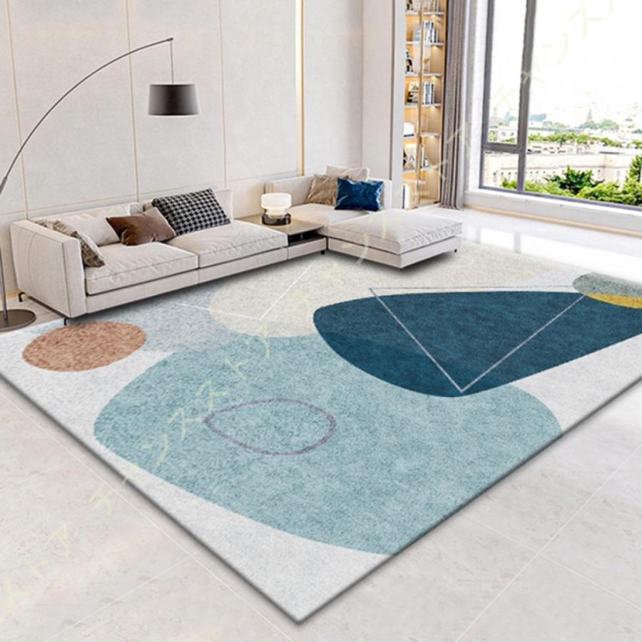 注文割引 モダン ラグ ラグマット 洗える 200×300cm A5