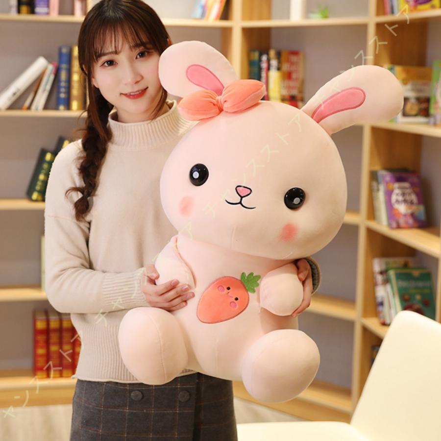 うさぎ ぬいぐるみ おもちゃ 贈り物 誕生日 動物 抱きまくら かわいい 特大 添い寝枕 兎 抱き枕 大きいサイズ ウサギ お人形 笑顔 クッション 萌え 可愛い 足枕 Wix J0z Ccri7 チャンスストア 通販 Yahoo ショッピング