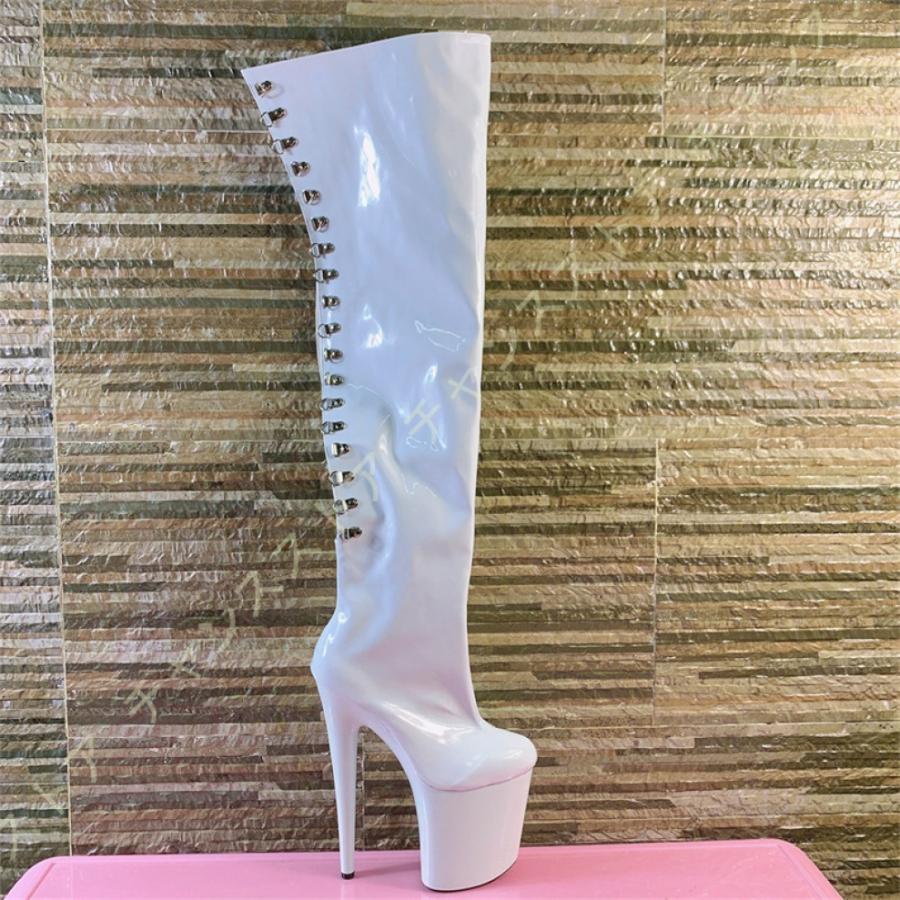 人気の Pleaser プリーザー ニーハイブーツ サイハイブーツ 黒