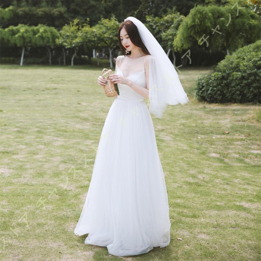 ウェディングドレス ウエディング ワンピース スレンダータイプ Aライン 前撮り 後撮り 披露宴 結婚式 演奏会 発表会 海外挙式ドレス おしゃれ Q3hthmlzqy ファッション Www Triggerit Co Il