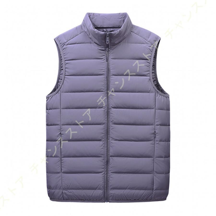 超安い品質 アウター ダウンベスト 男性 メンズ ダウンジャケット 立ち襟 アウター ダウンベスト 男性 メンズ ダウンジャケット 立ち襟 インナーダウン 上着 冬 ライトダウン 軽い ウルトラ 軽量ダウンベスト 防風 防寒 ベスト ジャケット Www Solidarite Numerique Fr