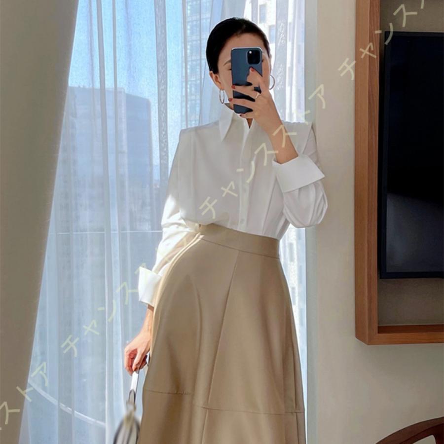 Yoply きれい目 ブラウス 長袖 シャツ 高見え レディースファッション チャンスストアのyoply 通勤 オフィスカジュアル 通勤 レディース ナチュラル 服 シンプル おしゃれ 上品 スーツ インナー オフィス ビジネス Y5z Wua Aom131 チャンスストア